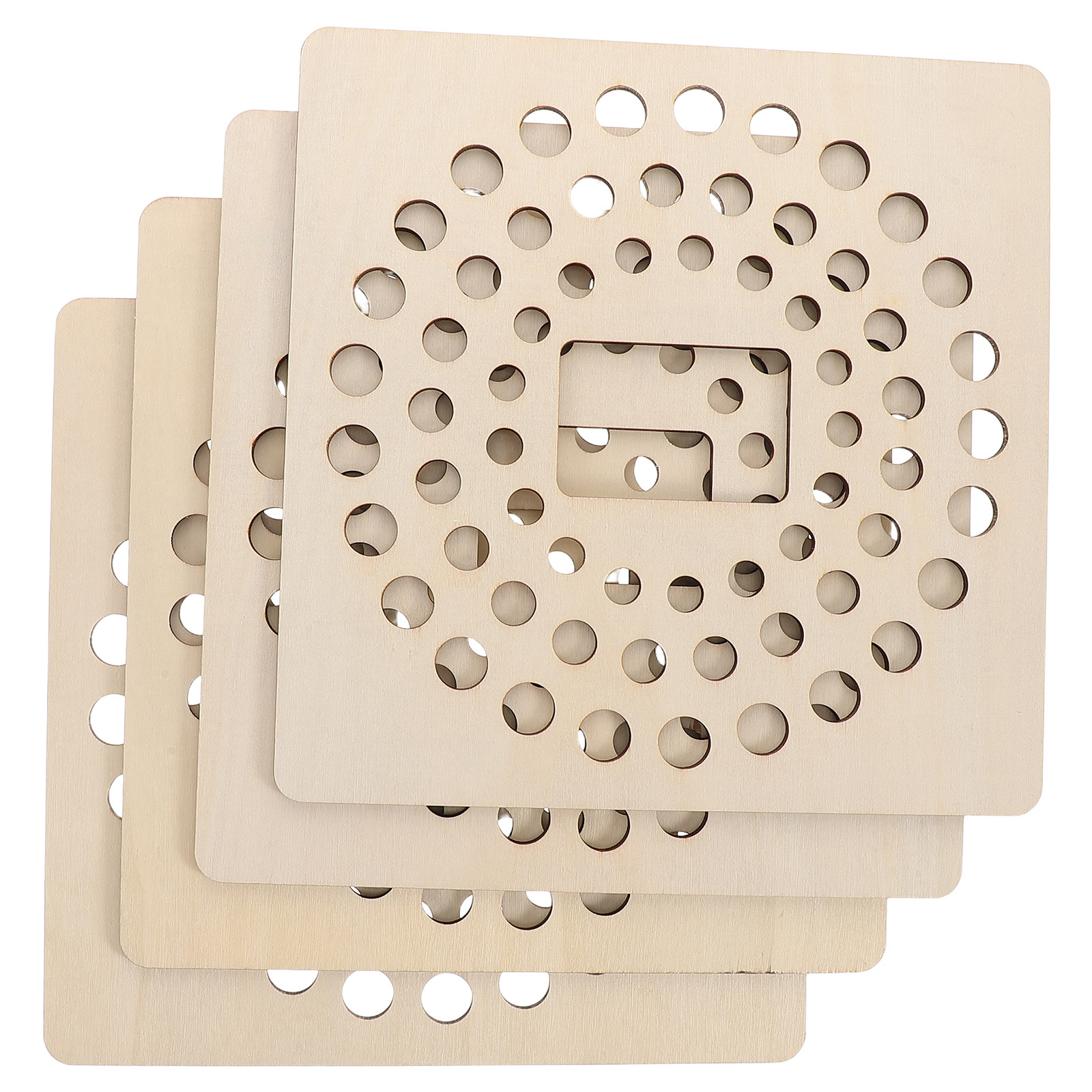 Jewelry Making Organizer - 4Pcs Wooden Bead Tray Jewelry Making