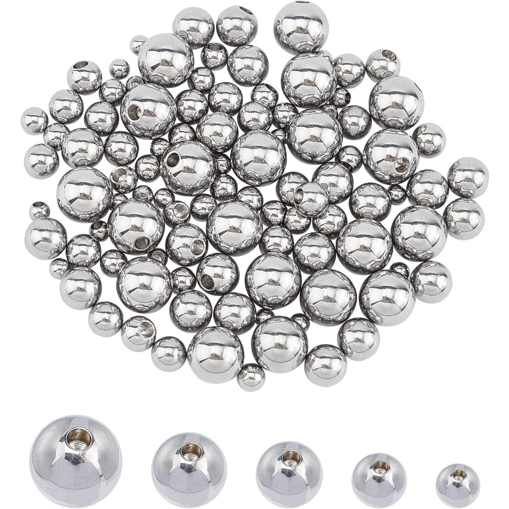 Memory Wire Bracelet - Round Memory Wire End Caps Stainless