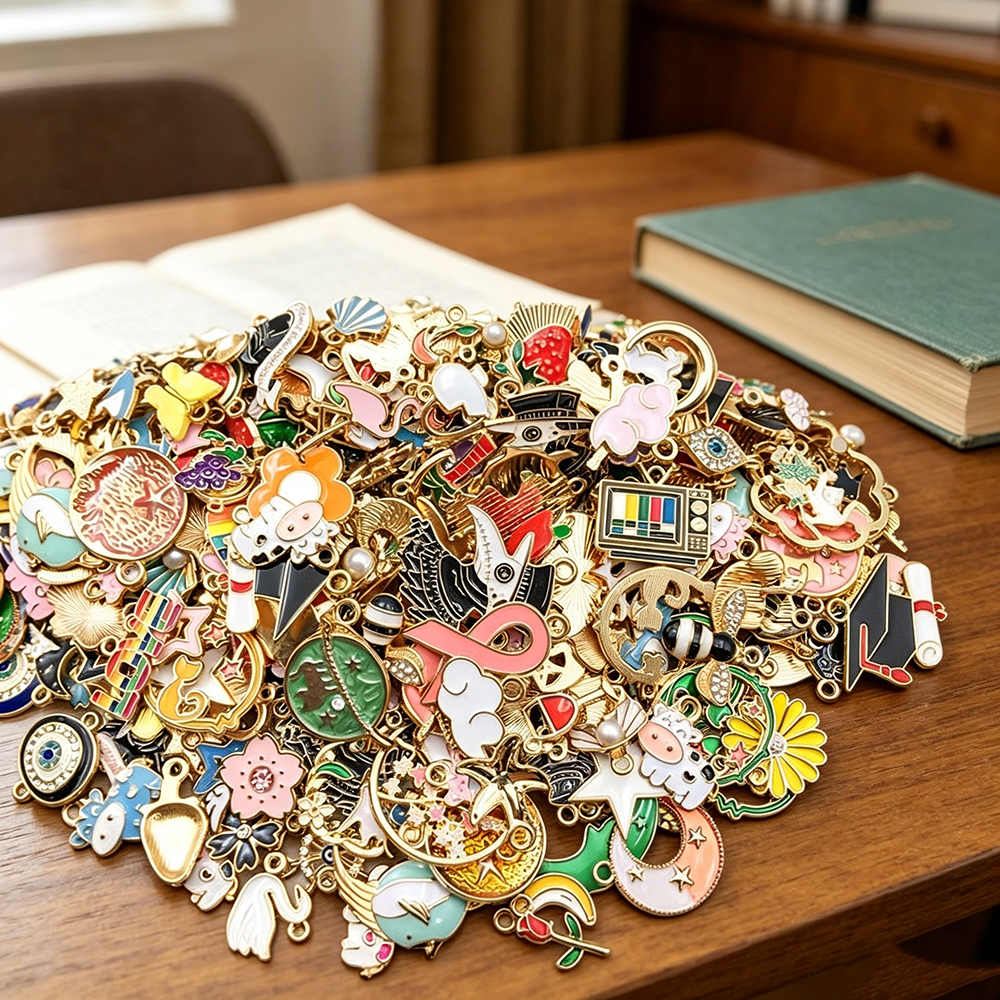 Jewelry Making Factory - Cute Animal & Monster Enamel Brooch