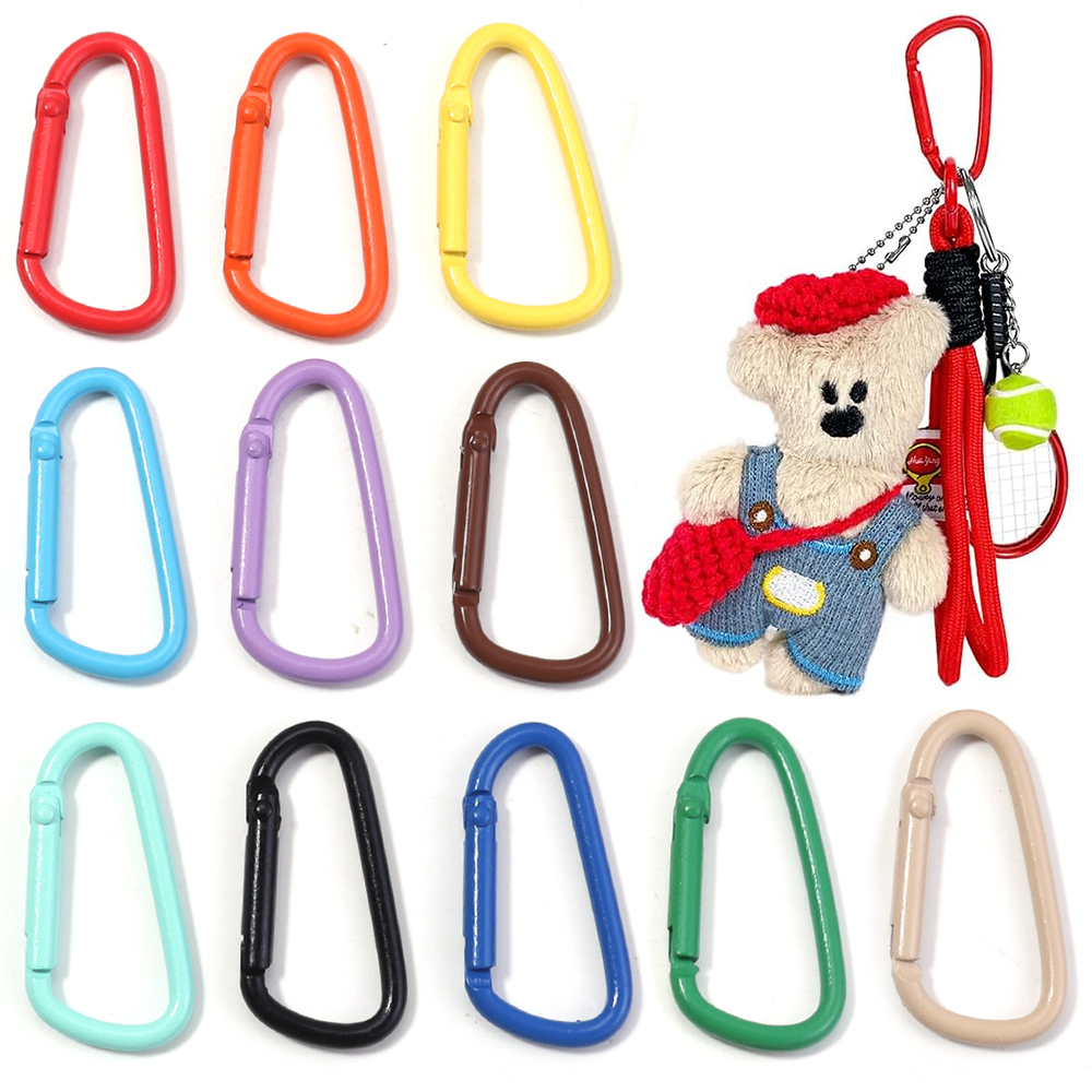10pcs Colorful Carabiner Clip  – Jewelry Making Rings Bewertung und Preis