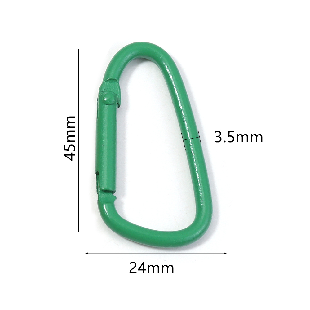 10pcs Colorful Carabiner Clip  – Jewelry Making Rings Bewertung und Preis