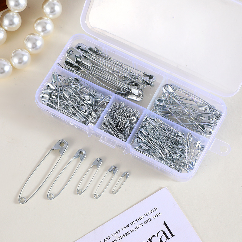 Silver Safety Pins Kit With St – Jewelry Making Organizer Bewertung und Preis