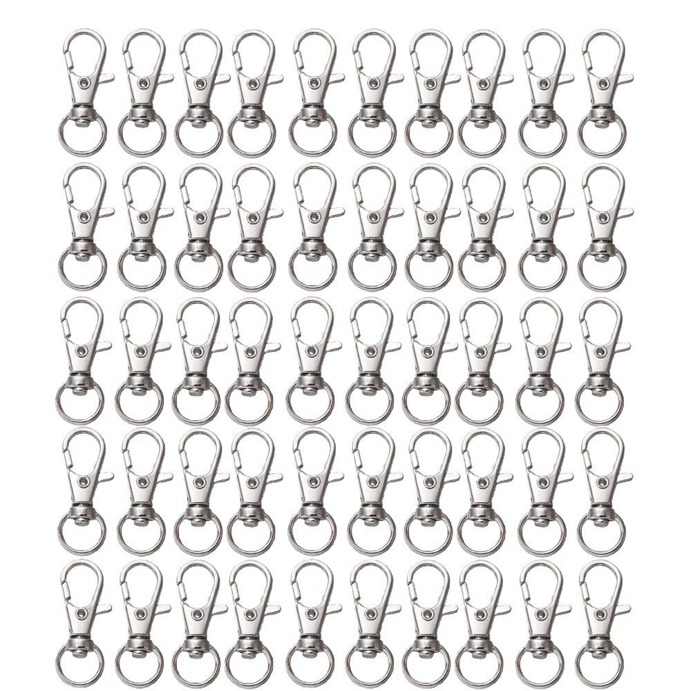 25-200Pcs Metal Swivel Snap Ho – Jewelry Making Rings Bewertung und Preis