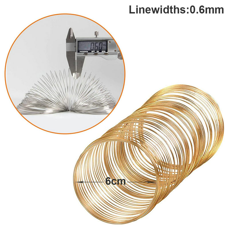 100 Loops Jewelry Wire Memory  – Memory Wire Bracelet Bewertung und Preis