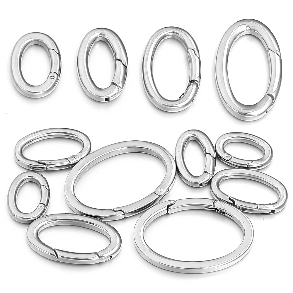 1pc Stainless Steel Spring Cla – Jewelry Making Rings Bewertung und Preis
