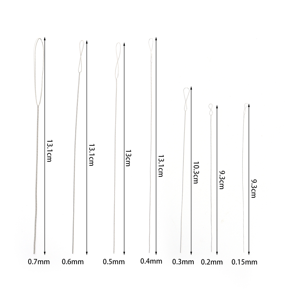 5/7Pc Stainless Steel Bead Nee – Beading Needle Fine Bewertung und Preis