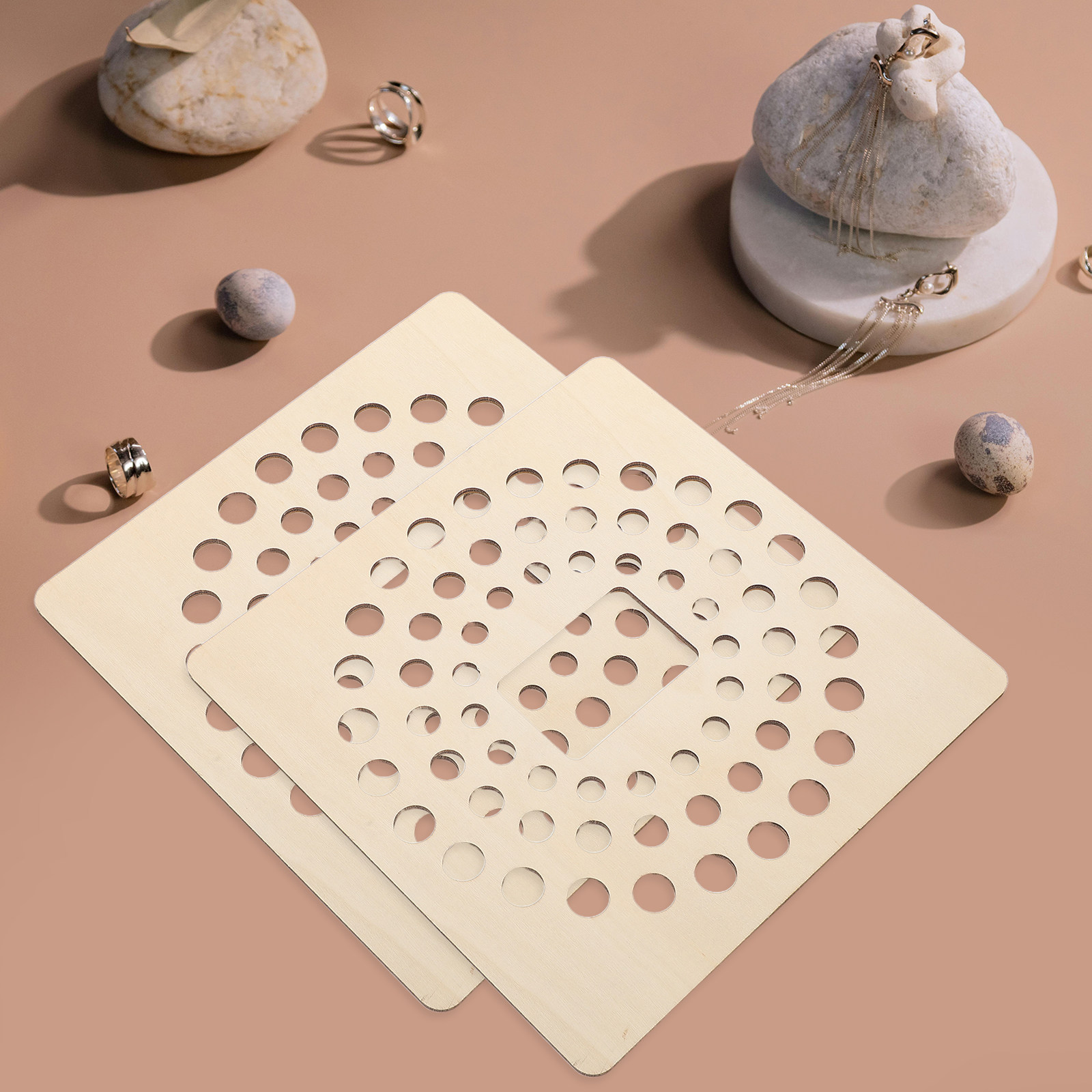 4Pcs Wooden Bead Tray Jewelry  – Jewelry Making Organizer Bewertung und Preis