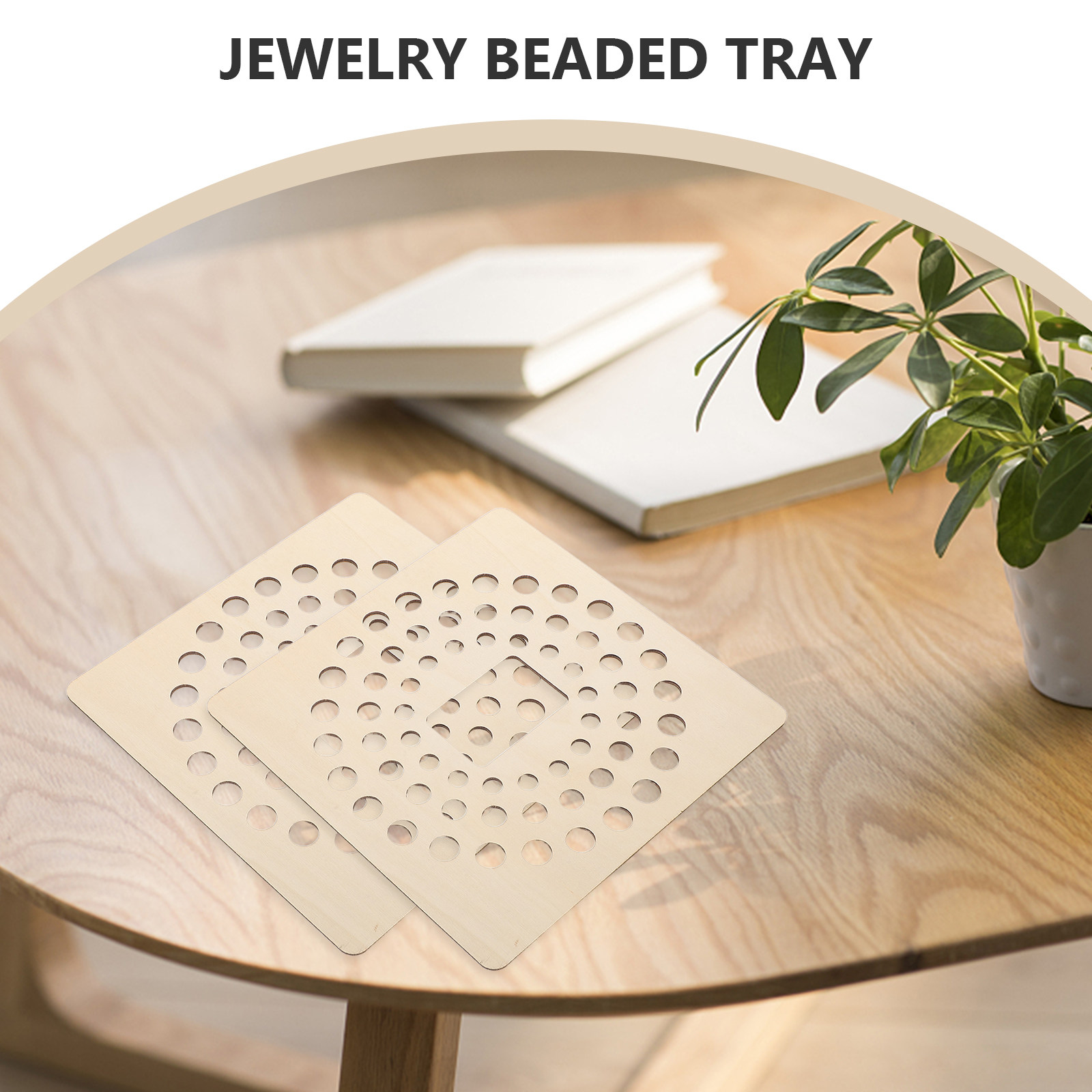 4Pcs Wooden Bead Tray Jewelry  – Jewelry Making Organizer Bewertung und Preis
