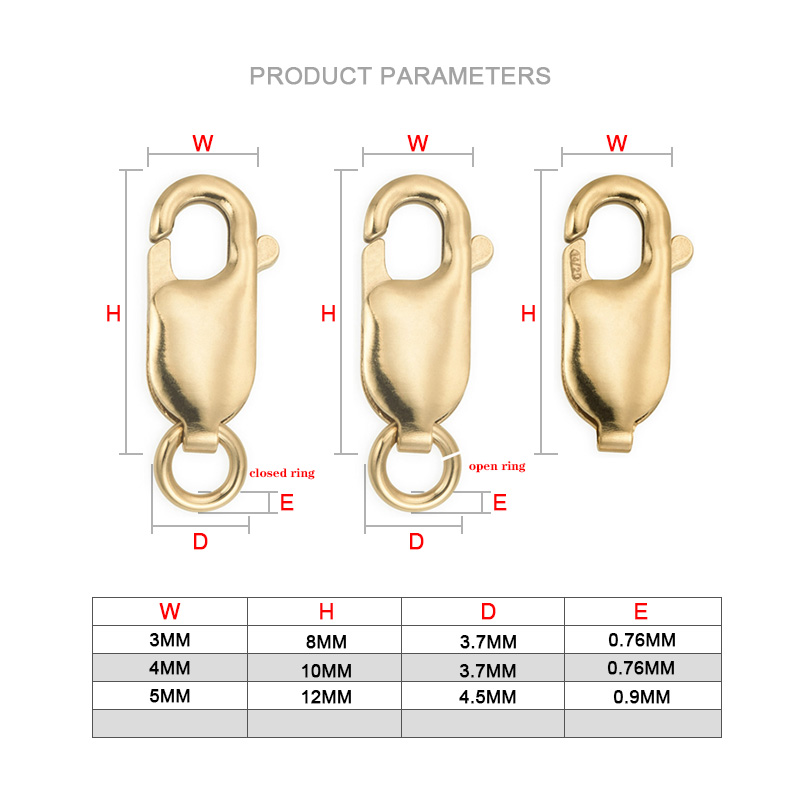 Lobster Clasp 14K Gold Filled  – Jewelry Making Rings Bewertung und Preis