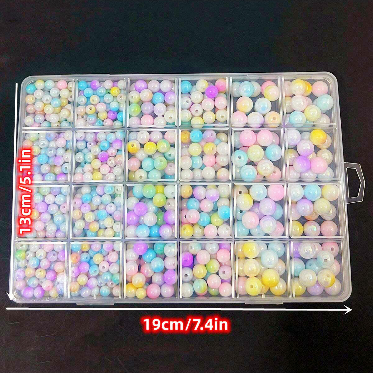 800pcs/24 grid set box 6mm/8mm – Jewelry Making Box Bewertung und Preis