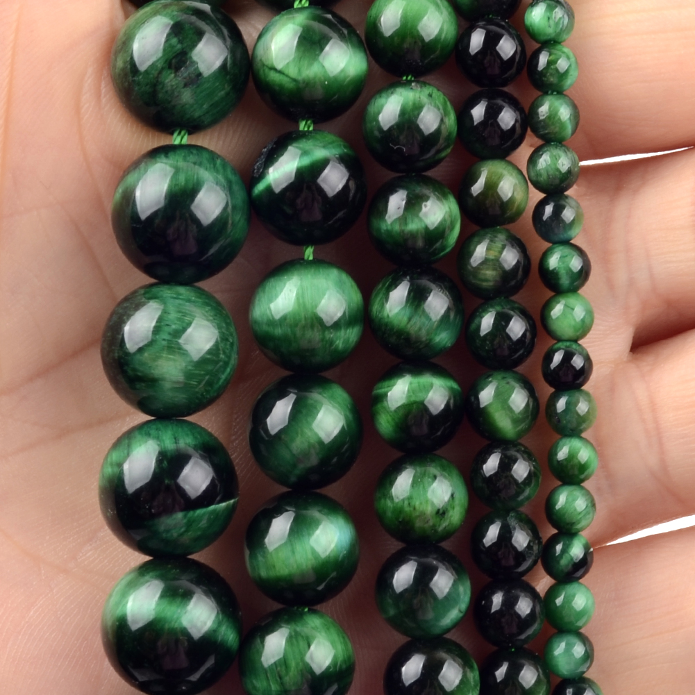 Wholesale Natural Green Tiger  – Jewelry Making Stones Bewertung und Preis