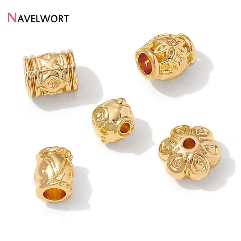 14K Gold Plated Brass Metal Tu – Crimp Bead Tube Bewertung und Preis