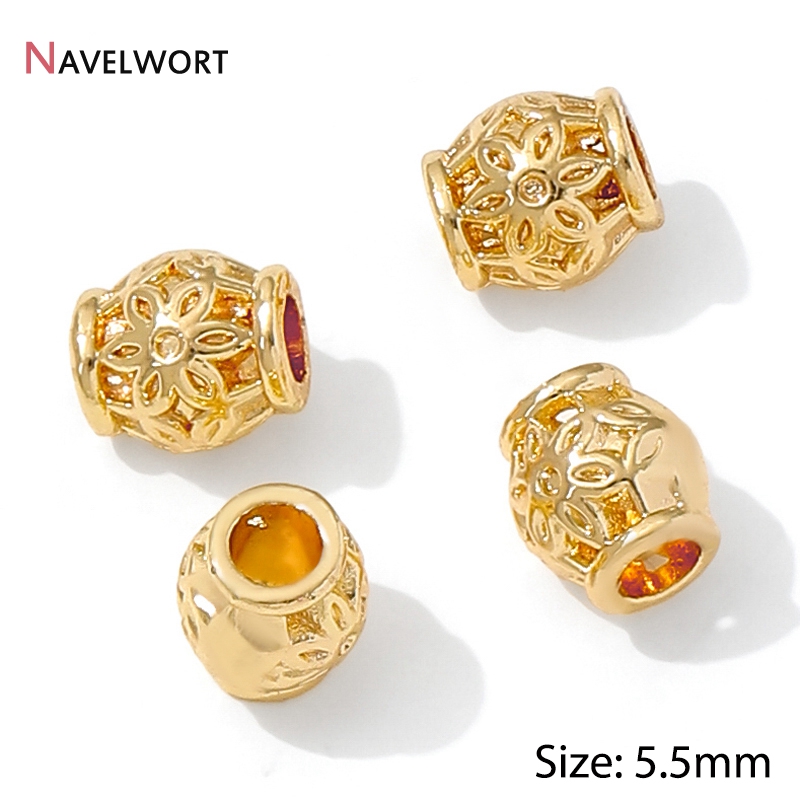 14K Gold Plated Brass Metal Tu – Crimp Bead Tube Bewertung und Preis