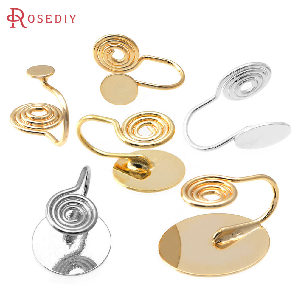 10PCS 4MM~14MM 18K Gold Color  – Jewelry Making Soldering Kit Bewertung und Preis