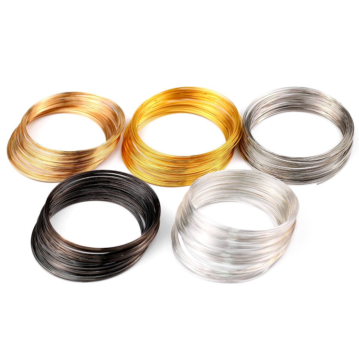 50Loops/Lot 0.6mm Memory Steel – Memory Wire Bracelet Bewertung und Preis