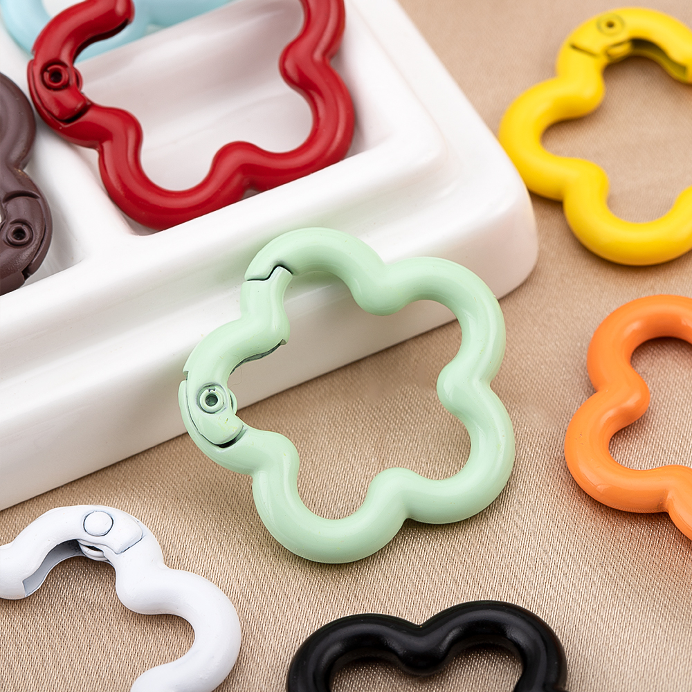 5/10pcs Colorful Flower-shaped – Jewelry Making Rings Bewertung und Preis