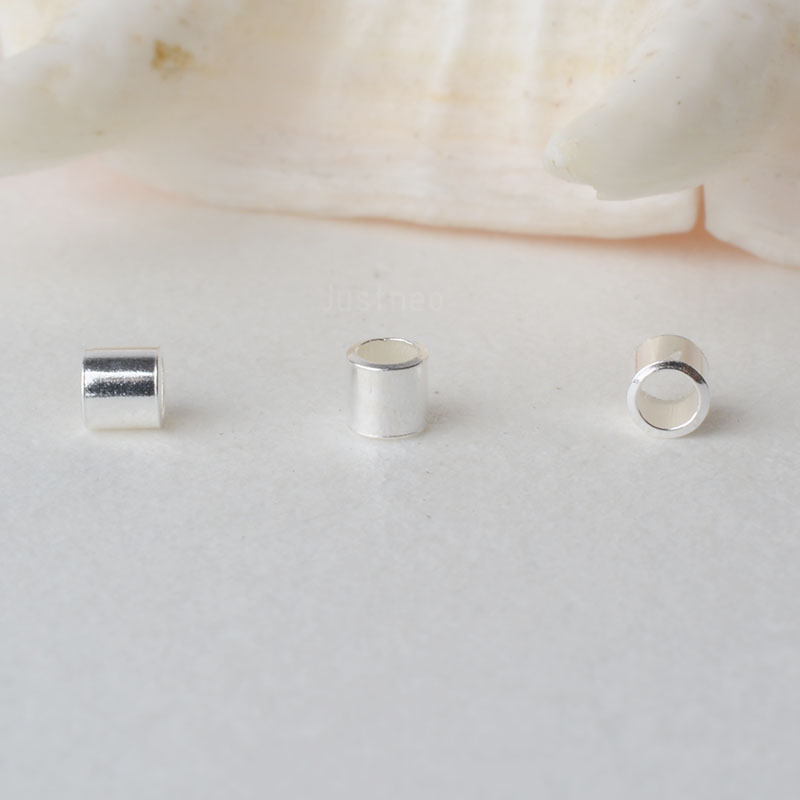 925 Sterling Silver Hypoallerg – Crimp Bead Tube Bewertung und Preis