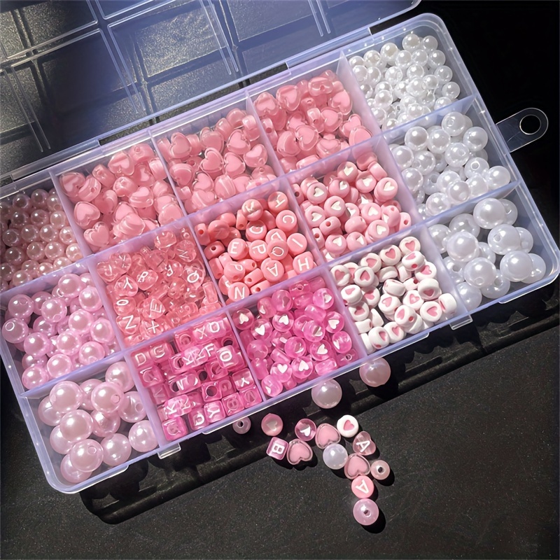 10-piece pink alphabet box, ac – Jewelry Making Box Bewertung und Preis
