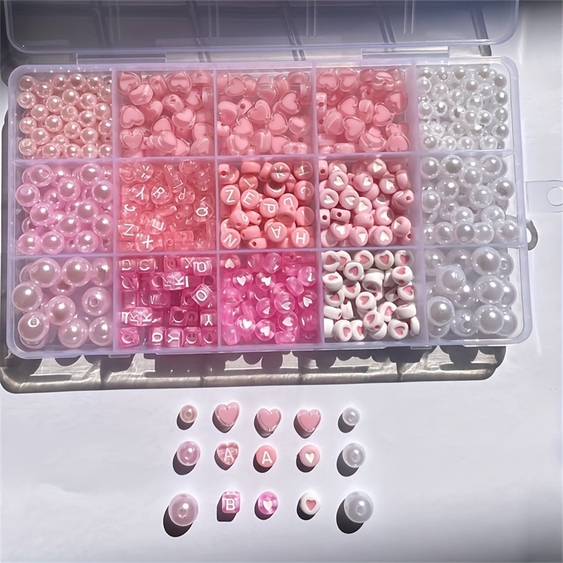 10-piece pink alphabet box, ac – Jewelry Making Box Bewertung und Preis