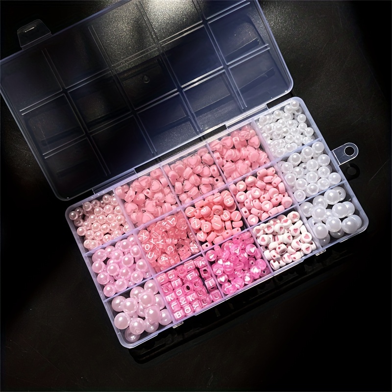 10-piece pink alphabet box, ac – Jewelry Making Box Bewertung und Preis