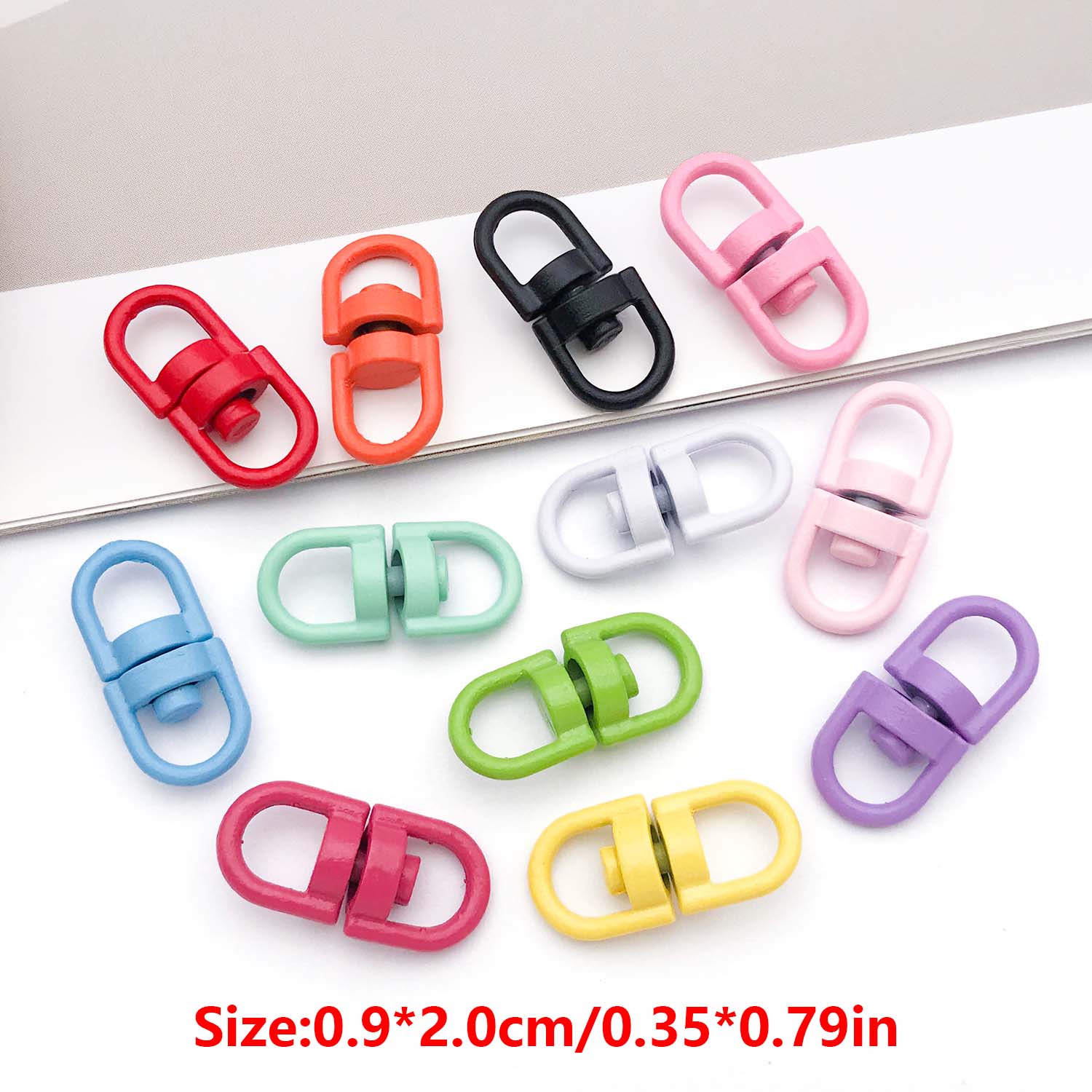 20pcs Metal Rotate Buckle Key  – Jewelry Making Rings Bewertung und Preis