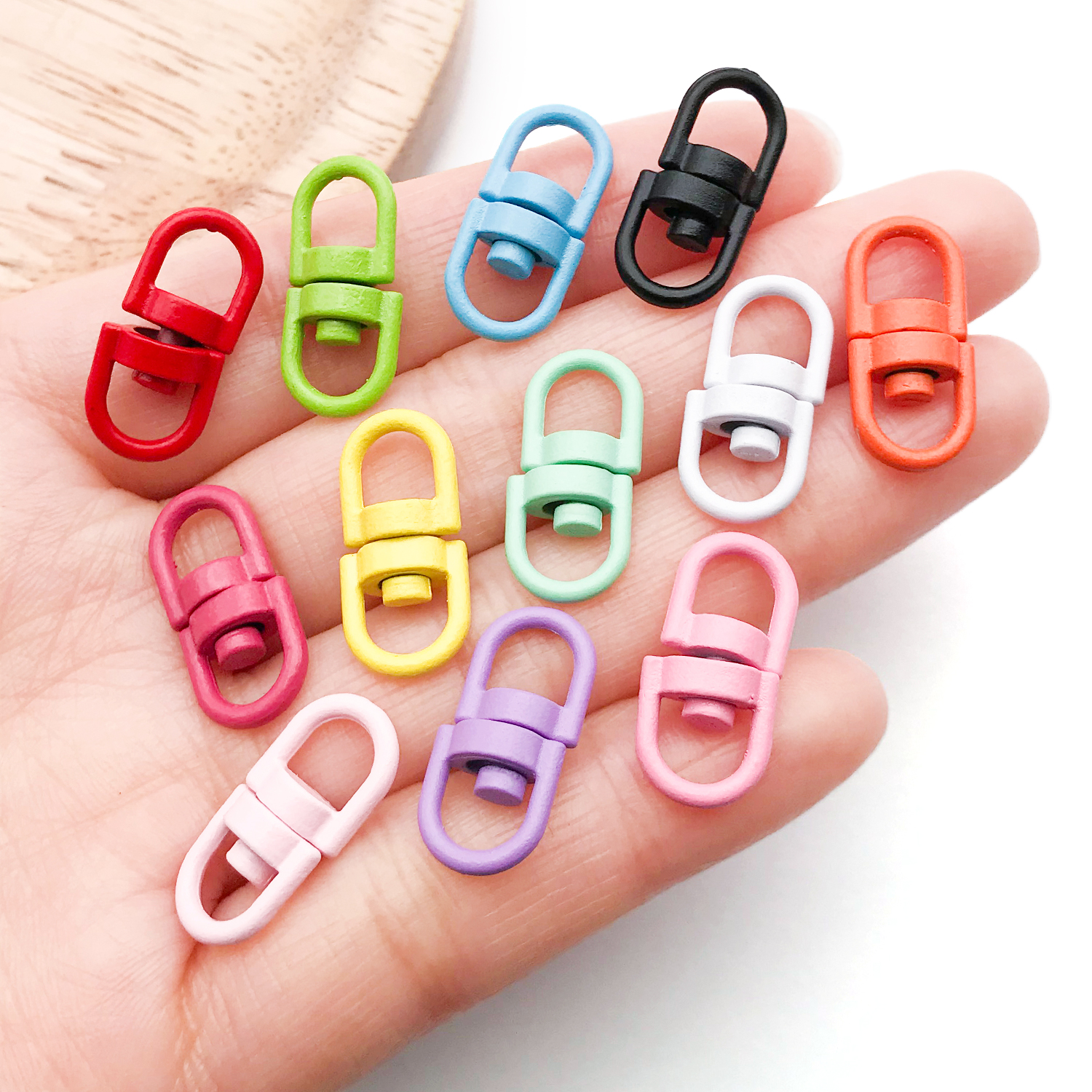 20pcs Metal Rotate Buckle Key  – Jewelry Making Rings Bewertung und Preis