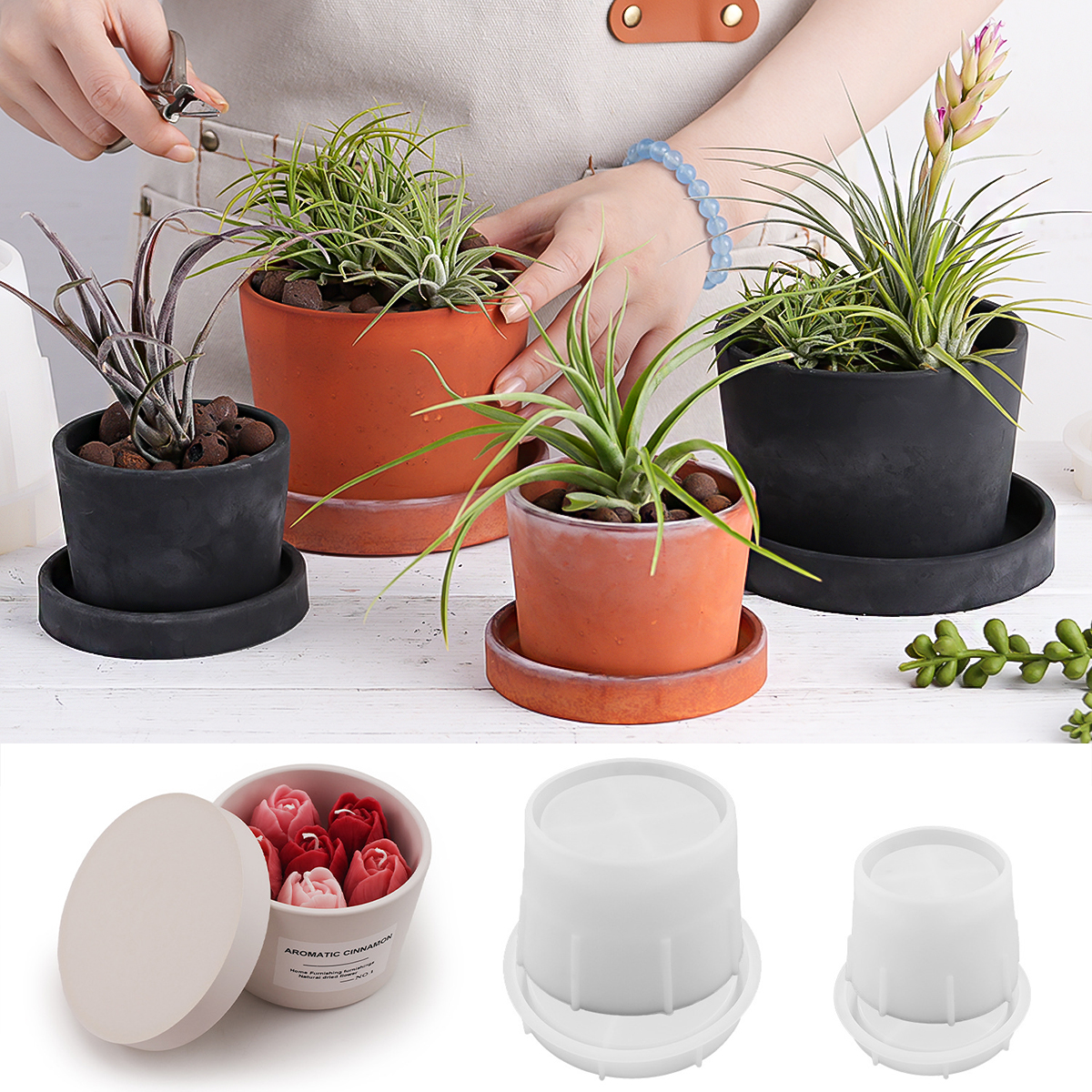 Round Candle Jar Silicone Mold – Jewelry Making Organizer Bewertung und Preis