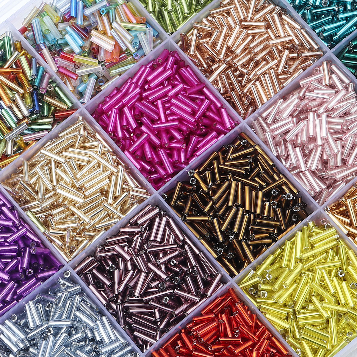 225pcs/lot Glass Seed Beads Co – Crimp Bead Tube Bewertung und Preis