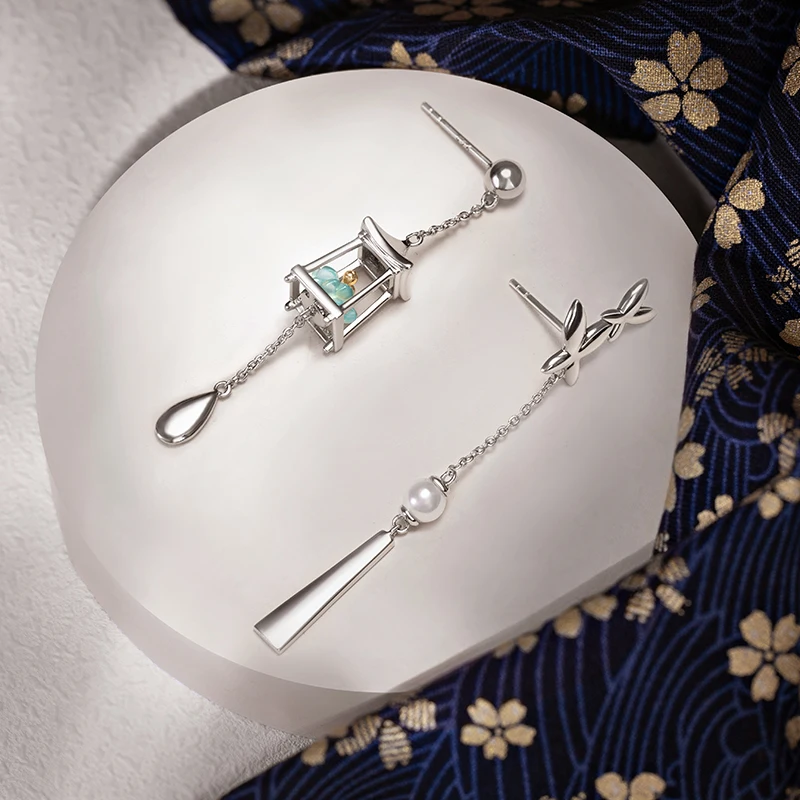 Thaya Women Earring Stud Green – Beading Needle Fine Bewertung und Preis