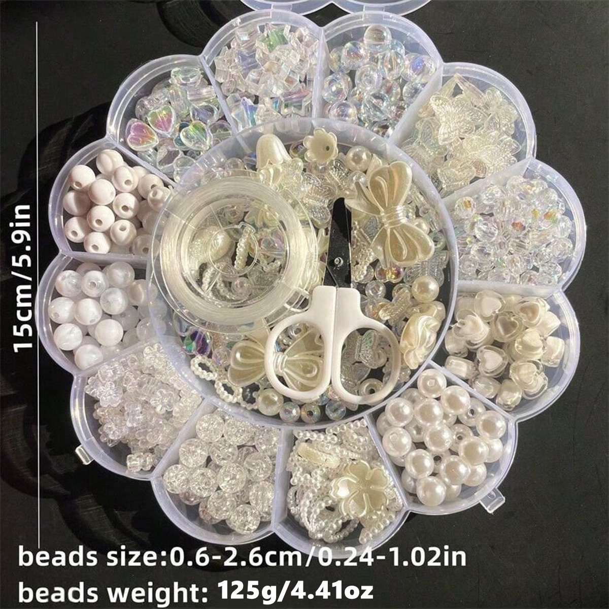 2Set/1Set 13 Grids Acrylic Flo – Jewelry Making Box Bewertung und Preis