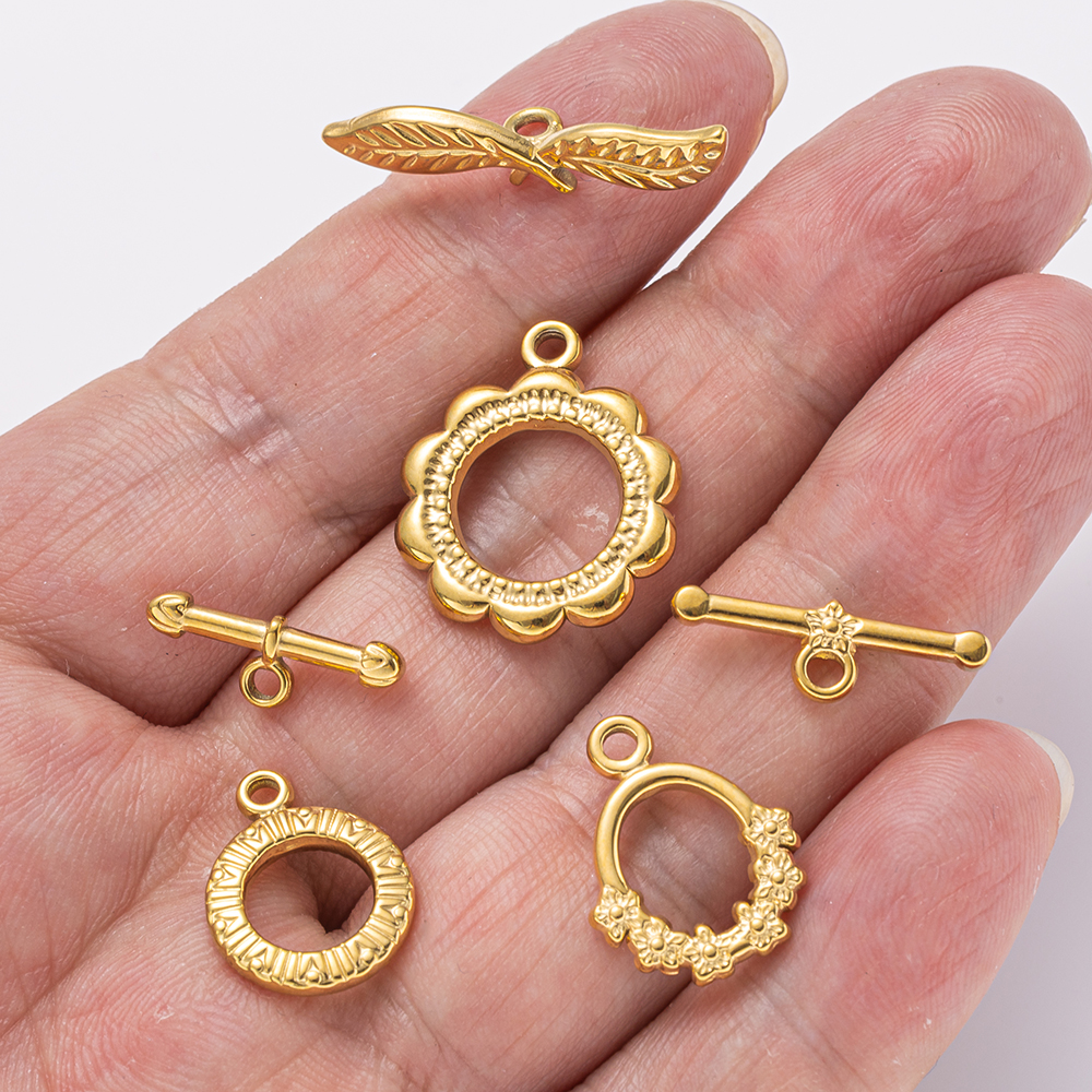 5 Sets Stainless Steel Toggle  – Jewelry Making Rings Bewertung und Preis