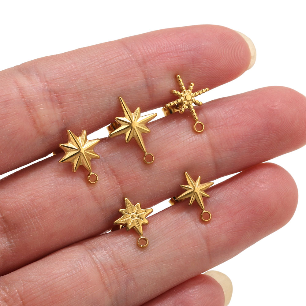 6pcs Stainless Steel Star Earr – Jewelry Making Soldering Kit Bewertung und Preis