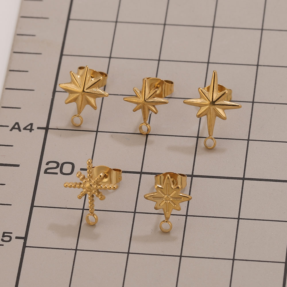 6pcs Stainless Steel Star Earr – Jewelry Making Soldering Kit Bewertung und Preis