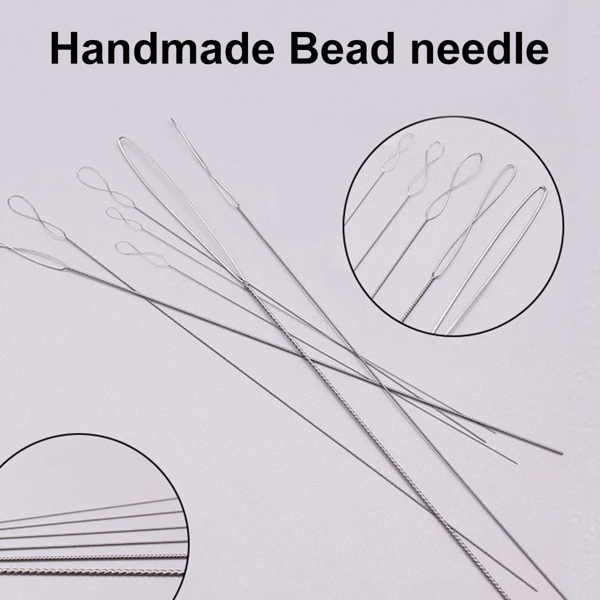 6Pcs/Lot 0.2-0.7mm Twisted Pin – Beading Needle Fine Bewertung und Preis