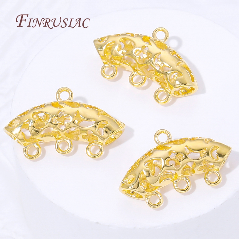 18K Gold Plated Pendant Bail C – Crimp Bead Tube Bewertung und Preis