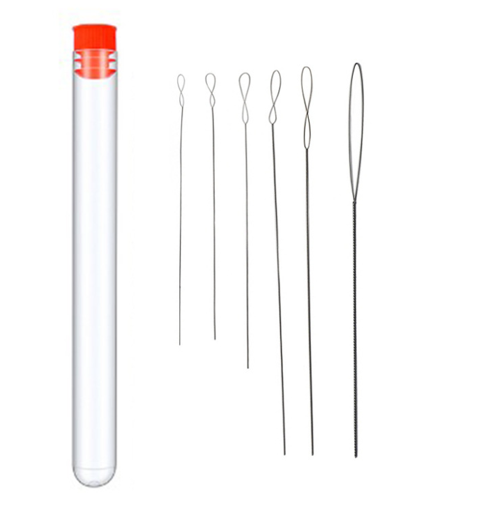 6pcs/lot Oar 0.15-0.7mm twist  – Beading Needle Fine Bewertung und Preis