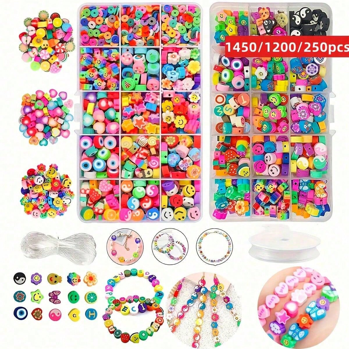 1450/1200/250pcs Polymer Clay  – Jewelry Making Organizer Bewertung und Preis