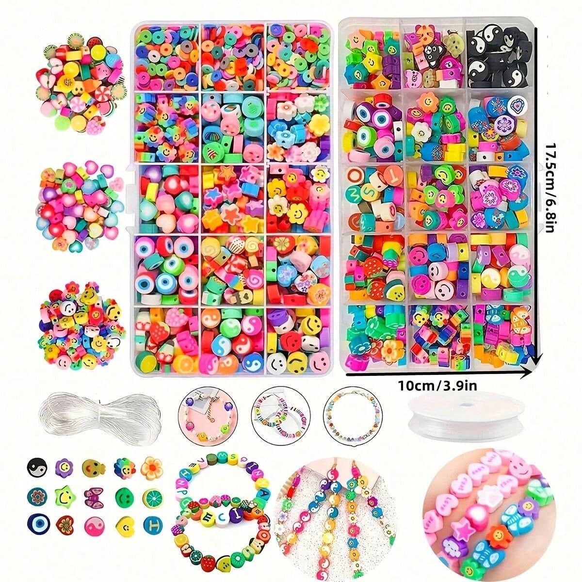 1450/1200/250pcs Polymer Clay  – Jewelry Making Organizer Bewertung und Preis