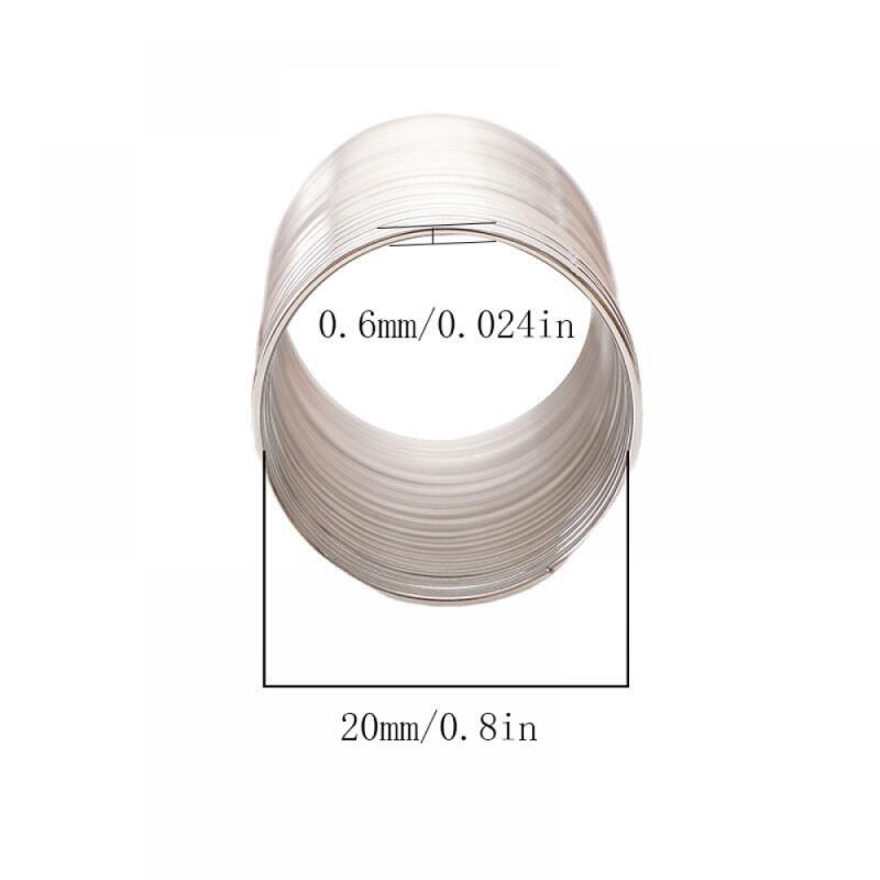 Approx 68 Loop 0.6mm Steel Wir – Memory Wire Bracelet Bewertung und Preis