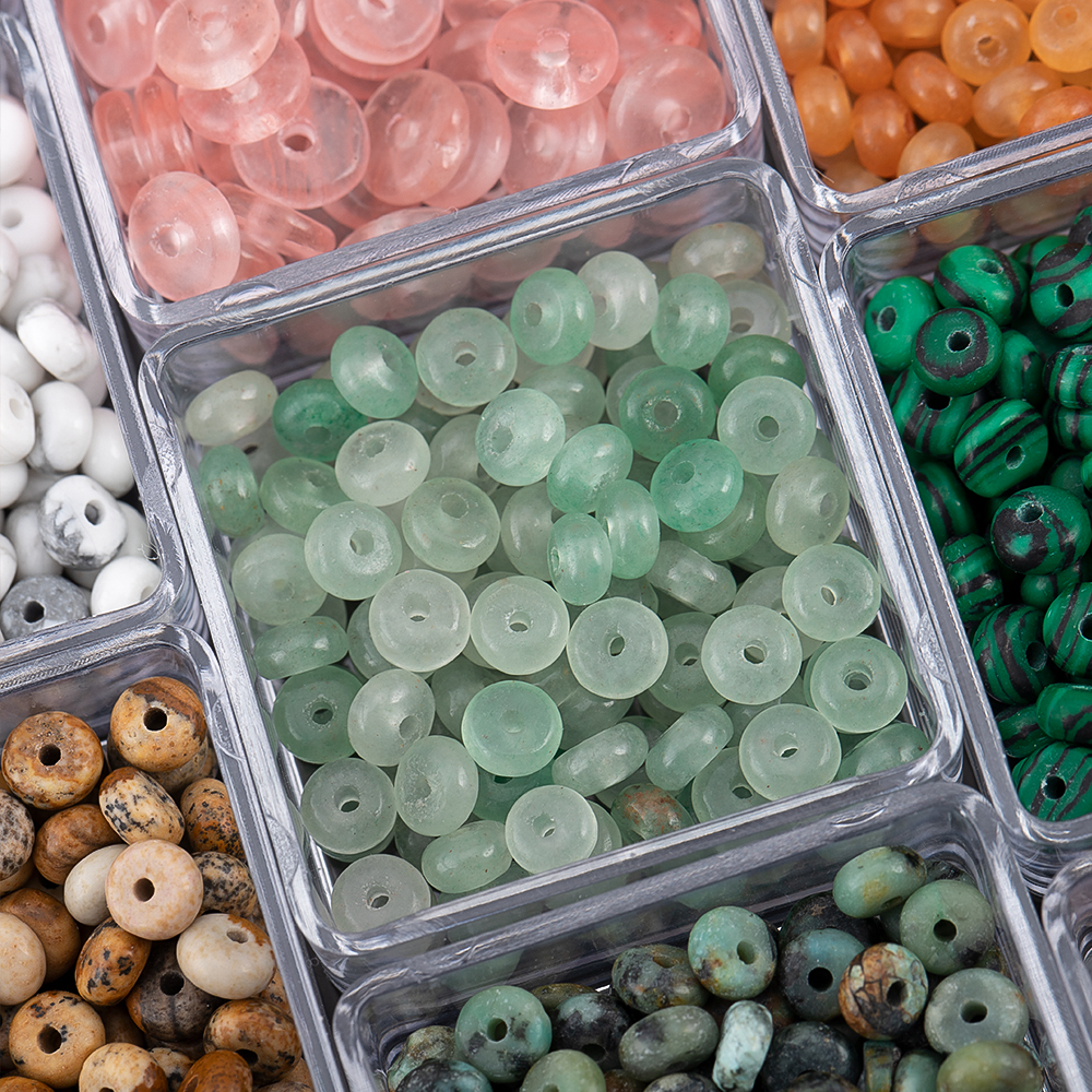 160pcs 4mm Natural Stone Abacu – Jewelry Making Stones Bewertung und Preis