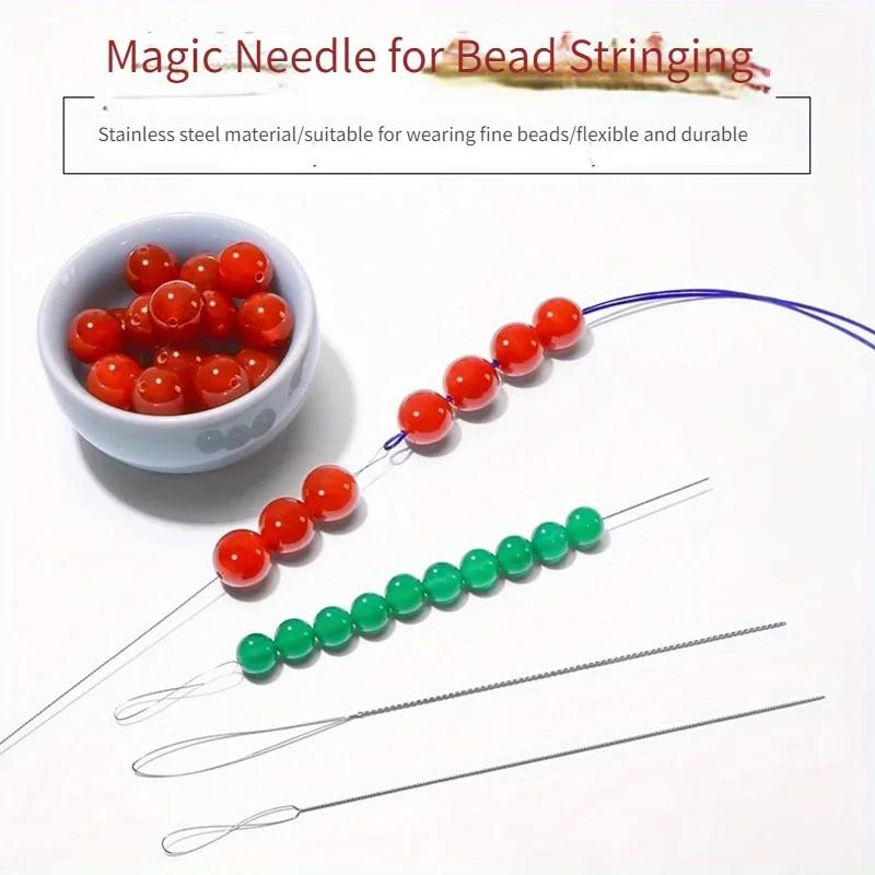 7pcs/set Stainless Steel Bead  – Beading Needle Fine Bewertung und Preis