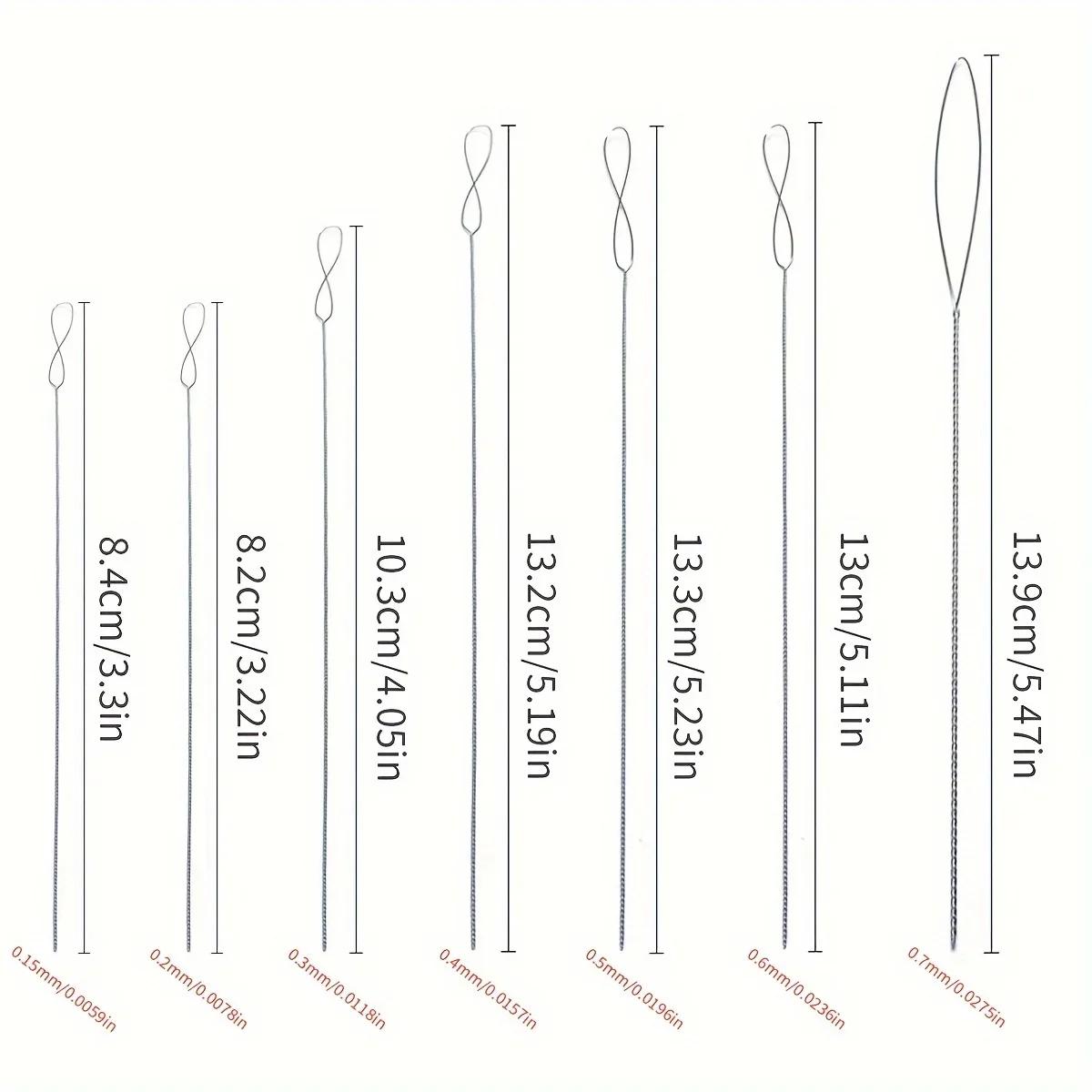7pcs/set Stainless Steel Bead  – Beading Needle Fine Bewertung und Preis