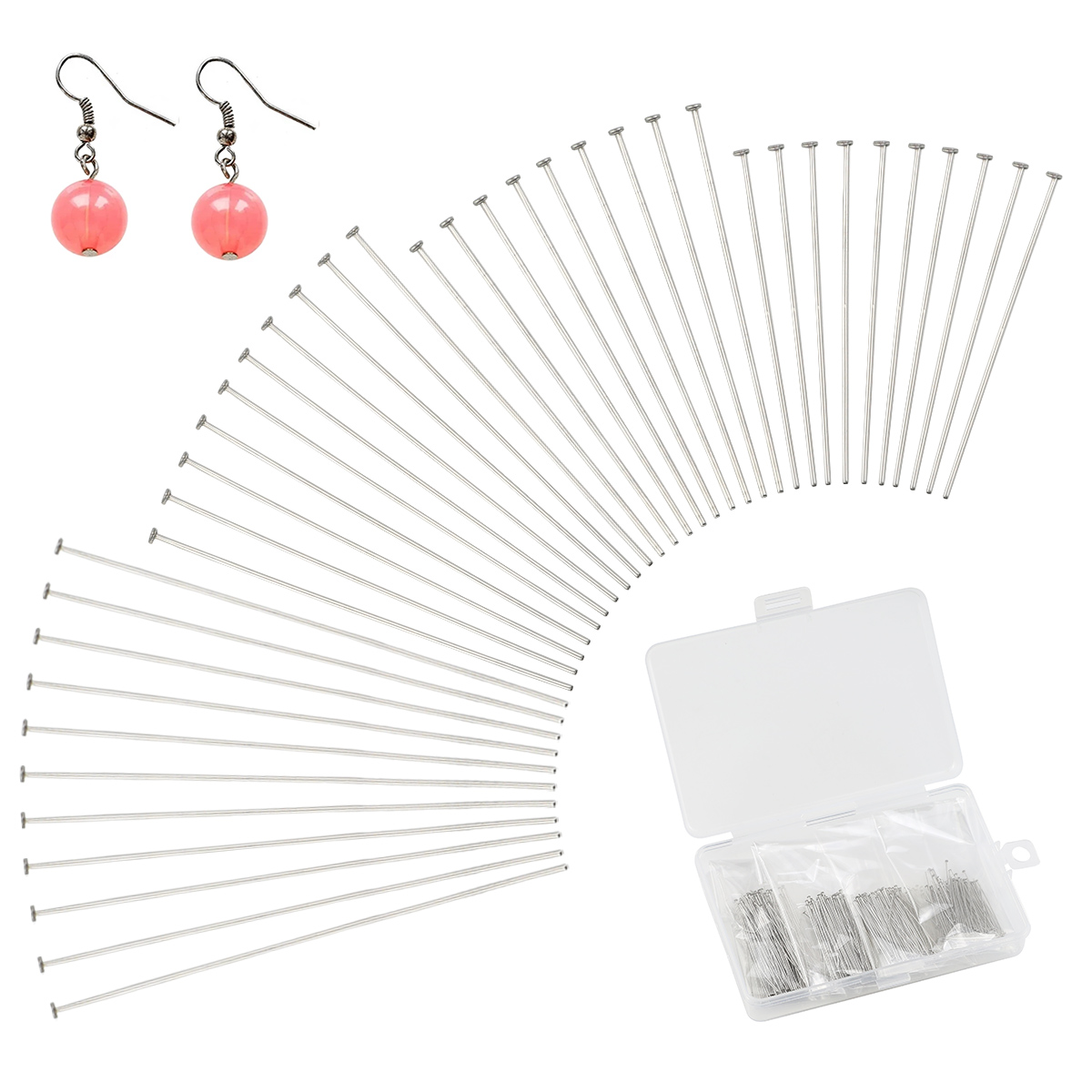 400pcs/box 35-50mm Stainless S – Beading Needle Fine Bewertung und Preis