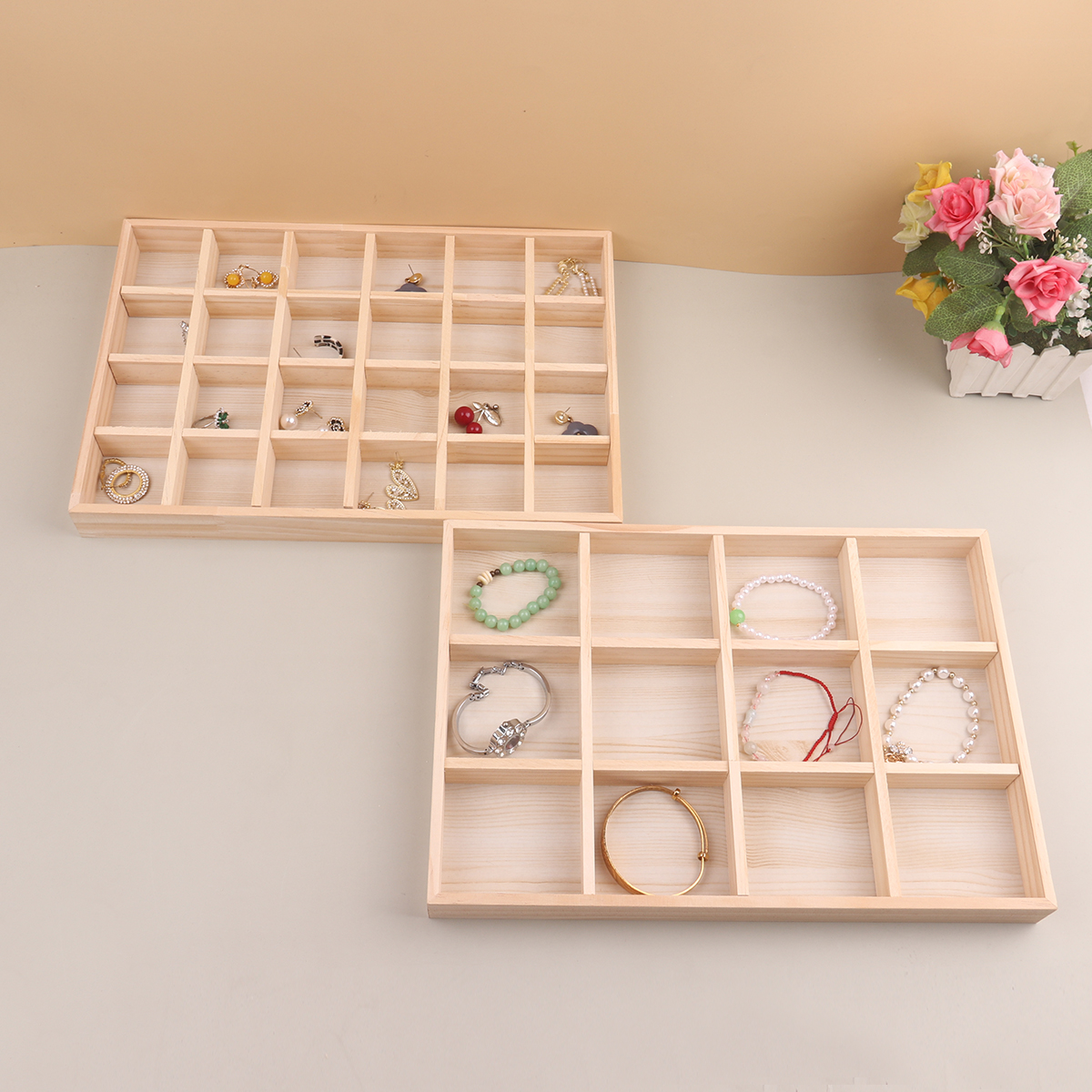Wooden Jewelry Display Stackab – Jewelry Making Organizer Bewertung und Preis