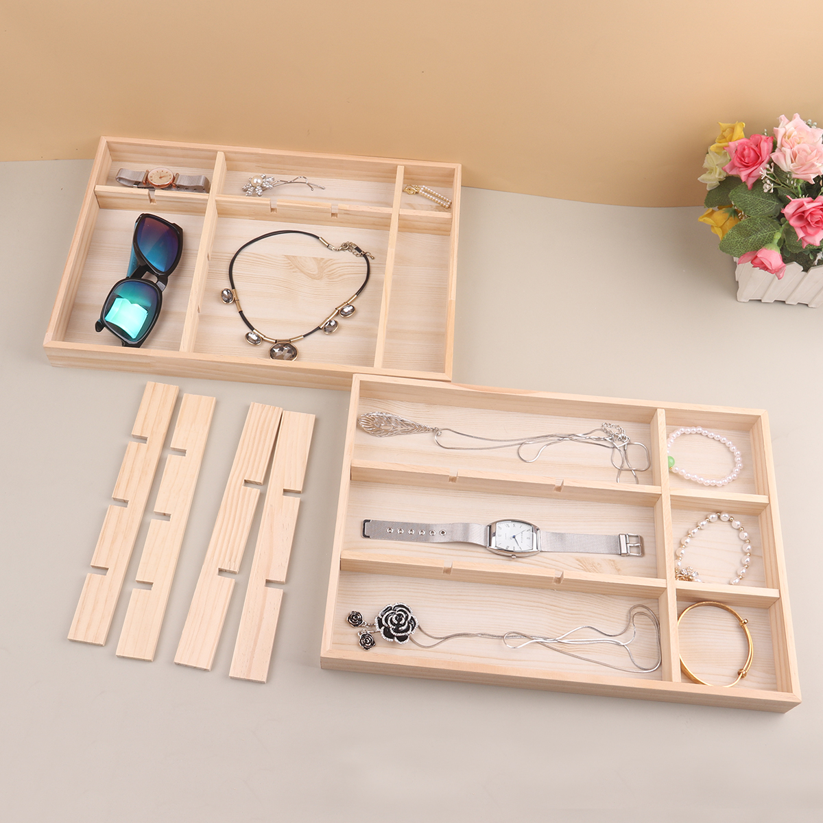 Wooden Jewelry Display Stackab – Jewelry Making Organizer Bewertung und Preis