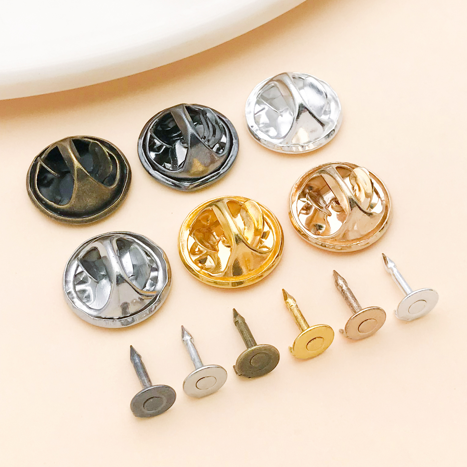 50pcs 8mm 11mm Pin+ Back Stabb – Jewelry Making School Bewertung und Preis
