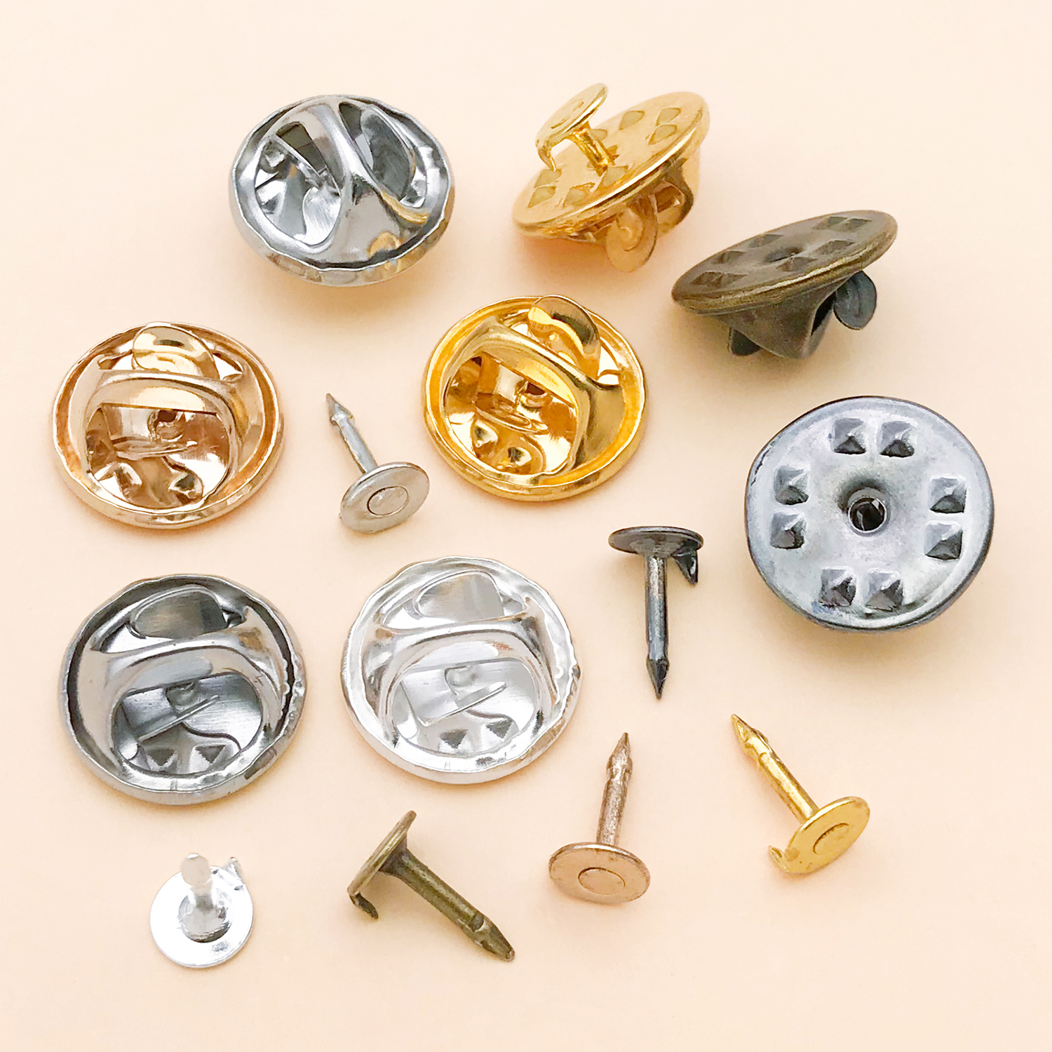 50pcs 8mm 11mm Pin+ Back Stabb – Jewelry Making School Bewertung und Preis