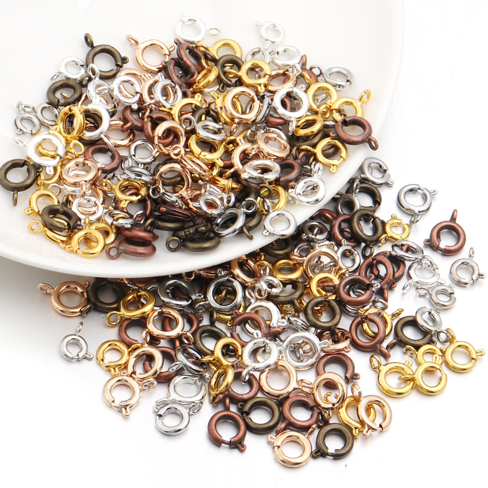 10Pcs Circle Spring Buttonr Co – Jewelry Making Rings Bewertung und Preis