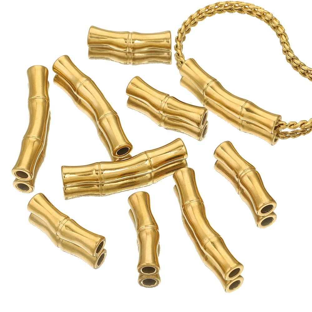 5pcs Stainless Steel Connector – Crimp Bead Tube Bewertung und Preis