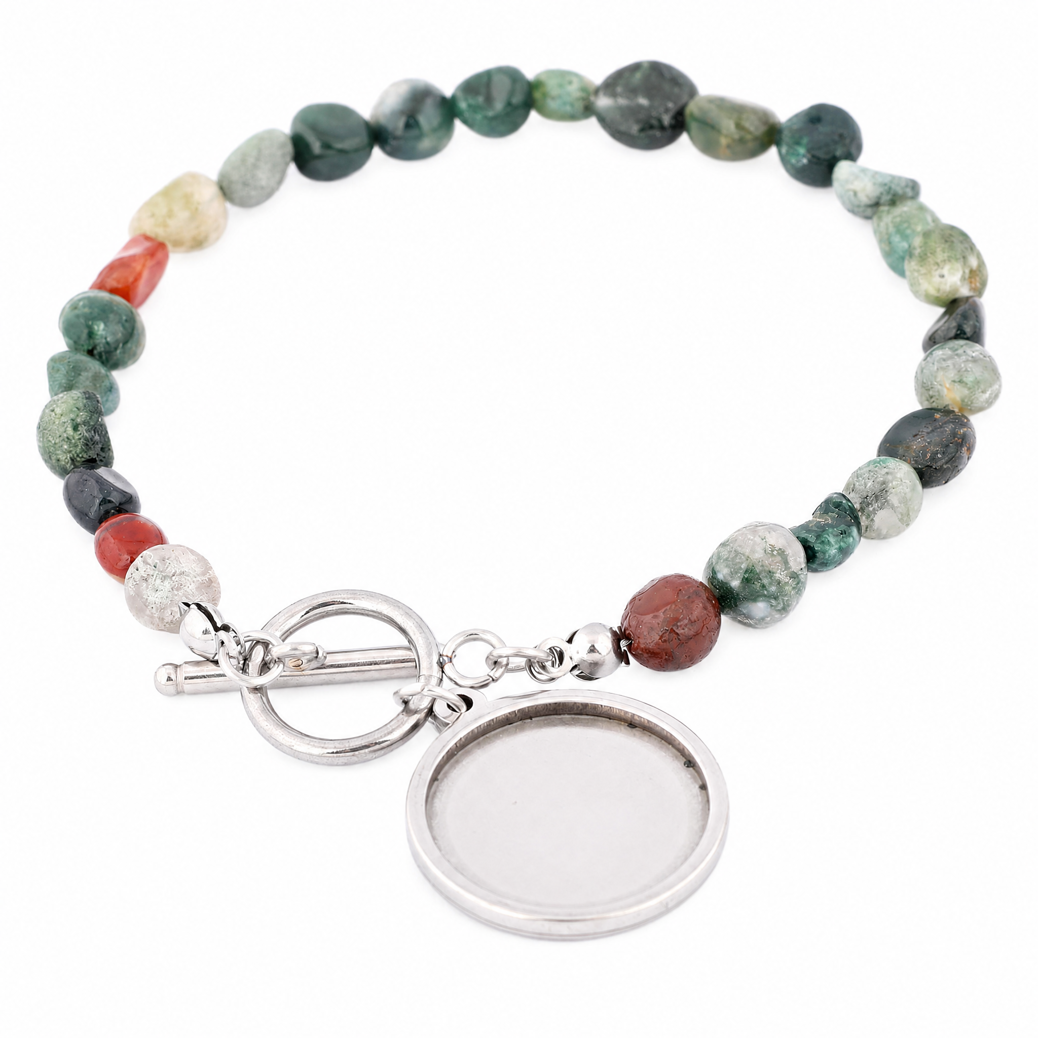2pcs Natural Stone Beaded Brac – Jewelry Making Stones Bewertung und Preis